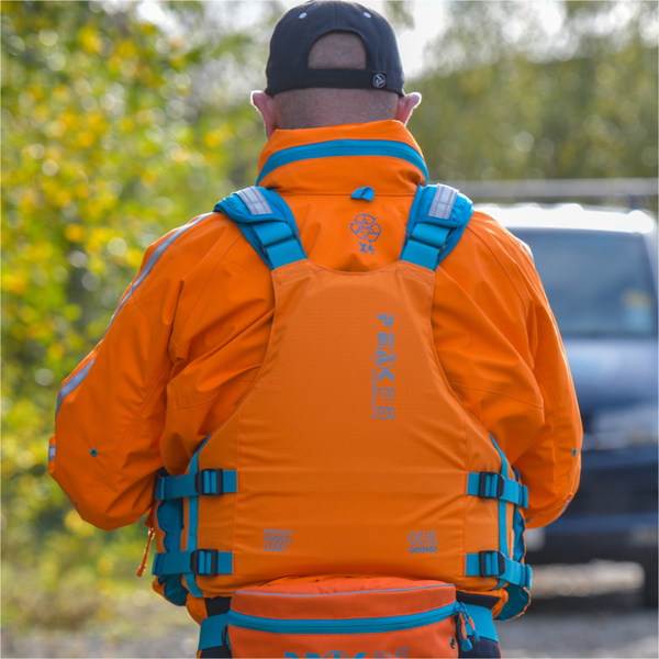 2026 Peak PS Homem Wraptor Zip Ajudante De Flutuação PFD 26WZ - Orange